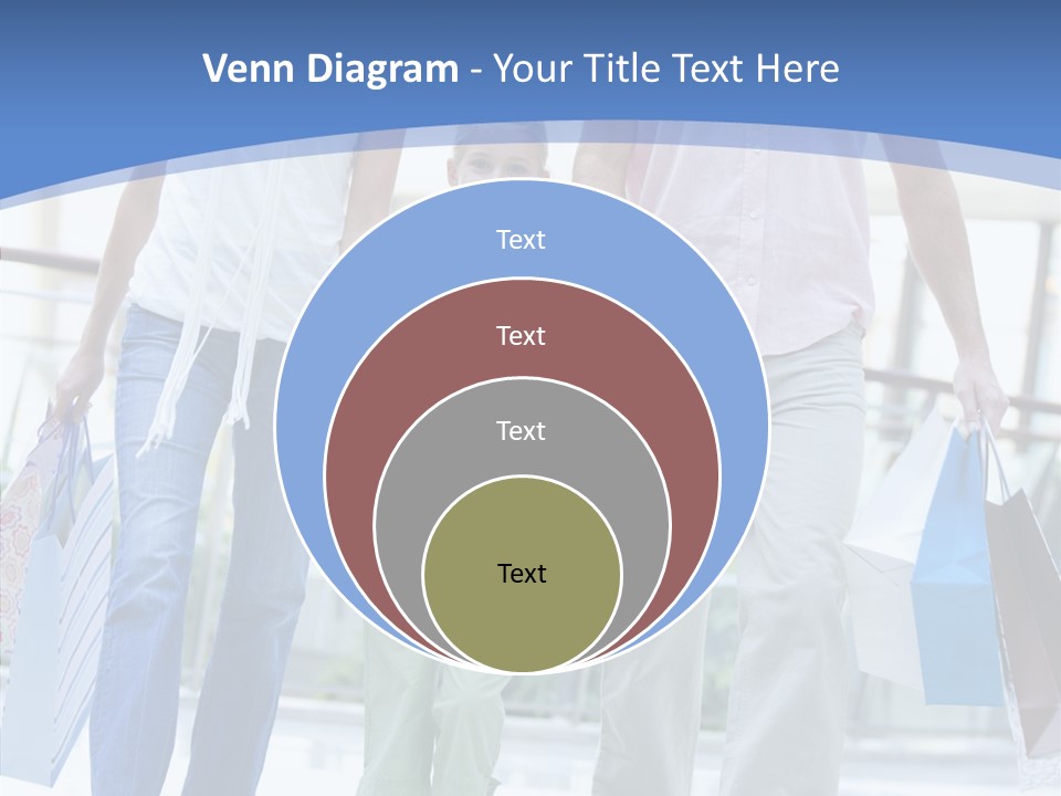 Lifestyle Bags Wealthy PowerPoint Template