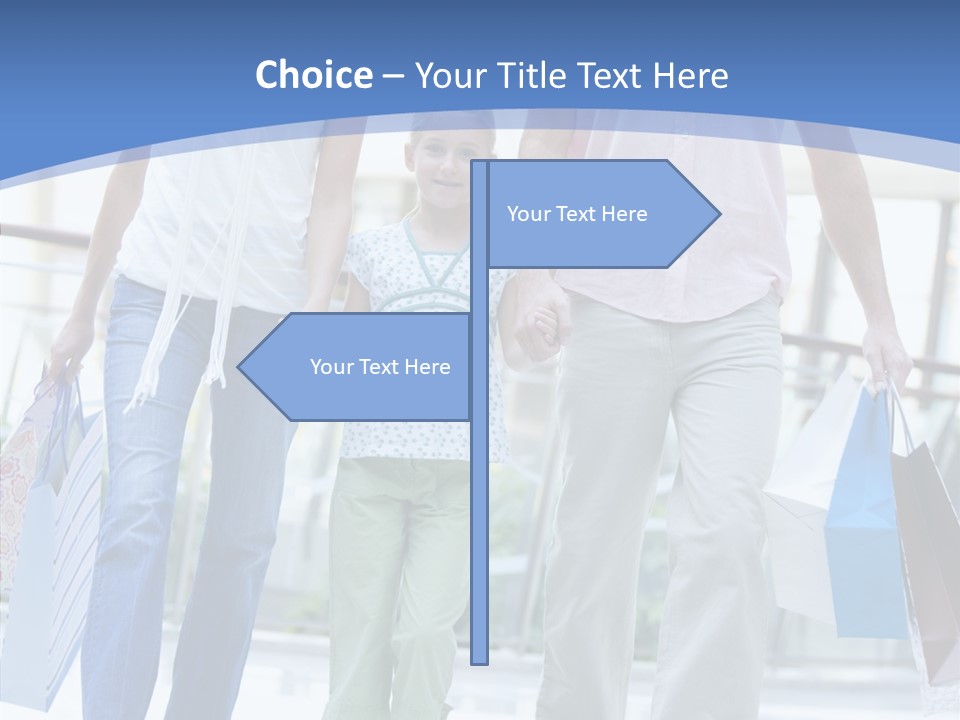 Lifestyle Bags Wealthy PowerPoint Template