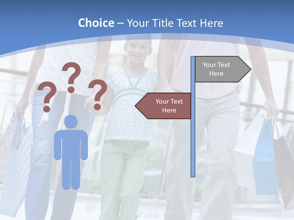 Lifestyle Bags Wealthy PowerPoint Template