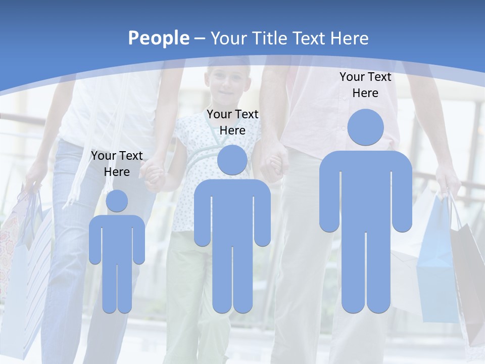 Lifestyle Bags Wealthy PowerPoint Template