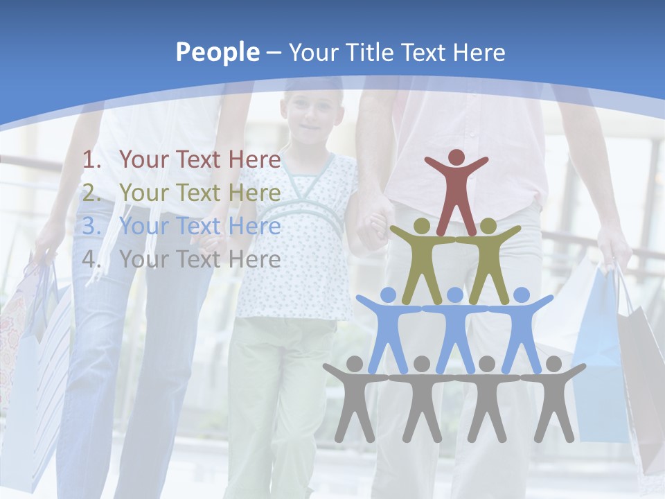 Lifestyle Bags Wealthy PowerPoint Template