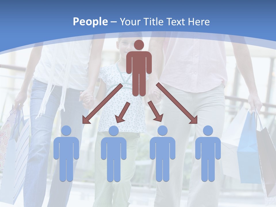 Lifestyle Bags Wealthy PowerPoint Template