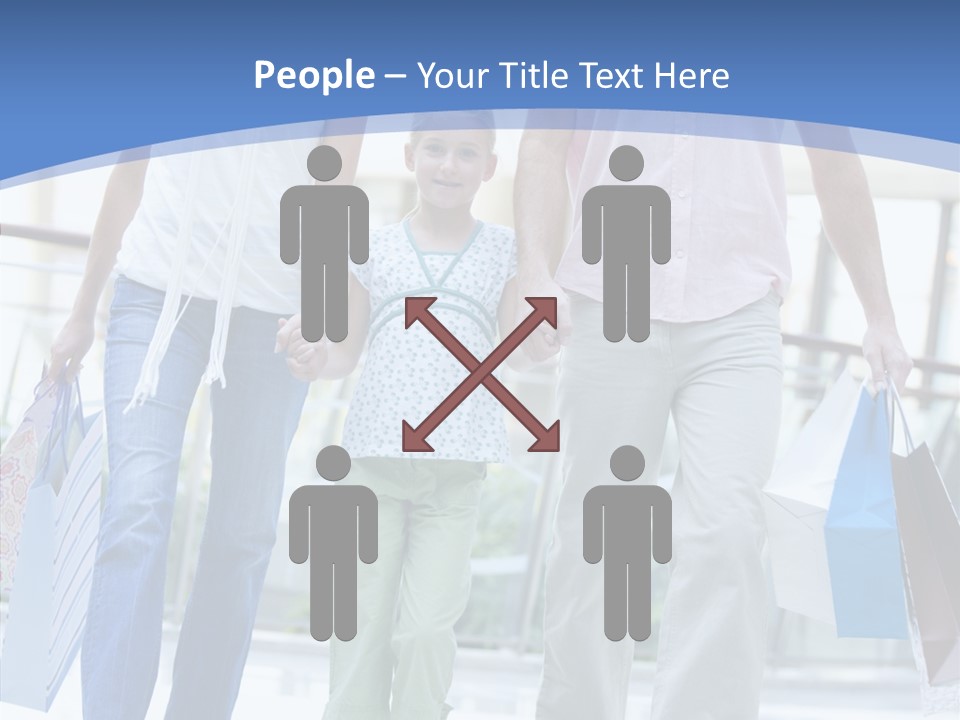 Lifestyle Bags Wealthy PowerPoint Template