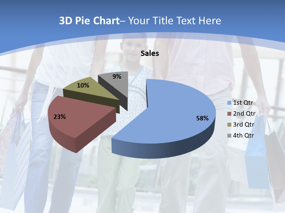 Lifestyle Bags Wealthy PowerPoint Template