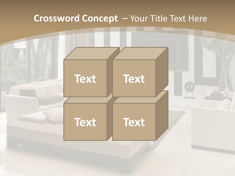 Red Lamp Comfort PowerPoint Template