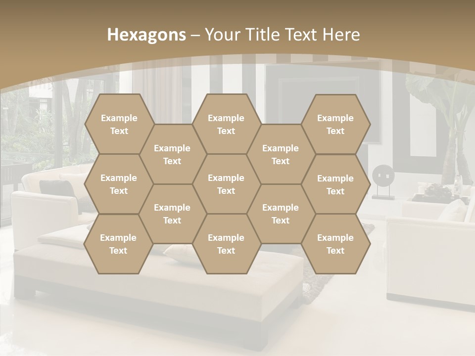 Red Lamp Comfort PowerPoint Template