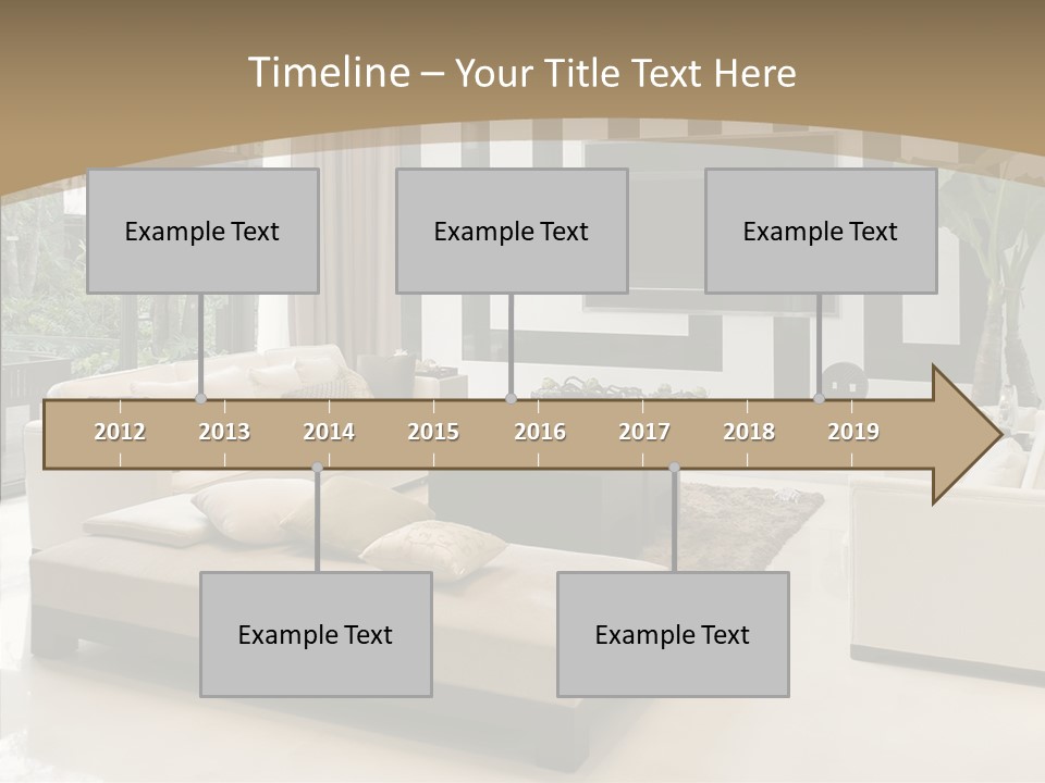 Red Lamp Comfort PowerPoint Template