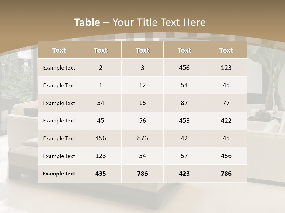 Red Lamp Comfort PowerPoint Template