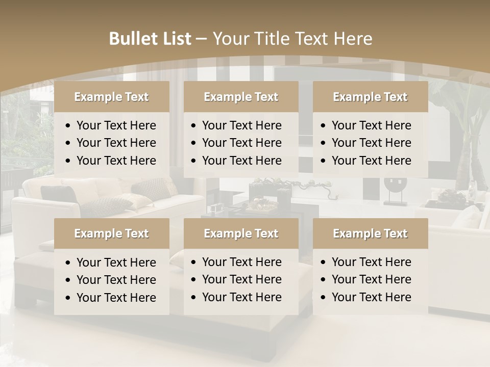 Red Lamp Comfort PowerPoint Template