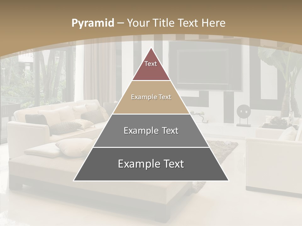 Red Lamp Comfort PowerPoint Template