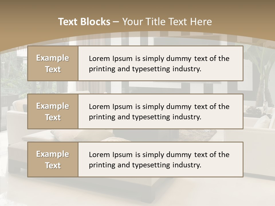Red Lamp Comfort PowerPoint Template