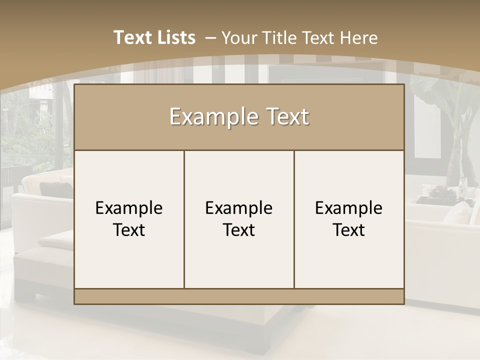Red Lamp Comfort PowerPoint Template