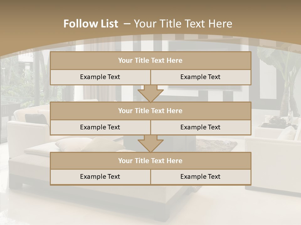 Red Lamp Comfort PowerPoint Template