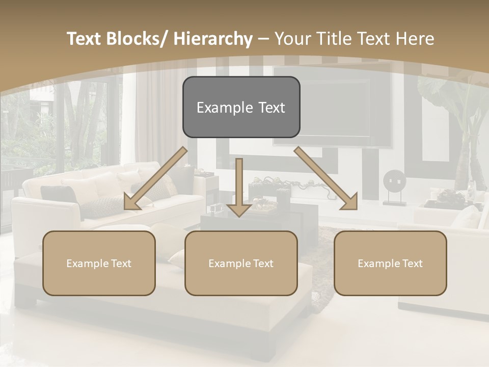 Red Lamp Comfort PowerPoint Template