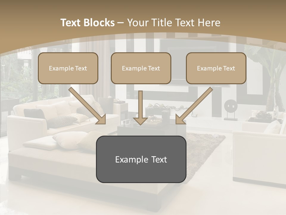 Red Lamp Comfort PowerPoint Template