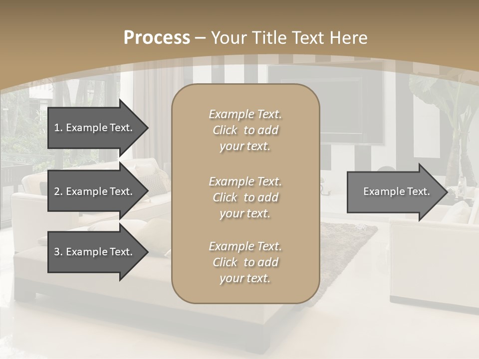 Red Lamp Comfort PowerPoint Template