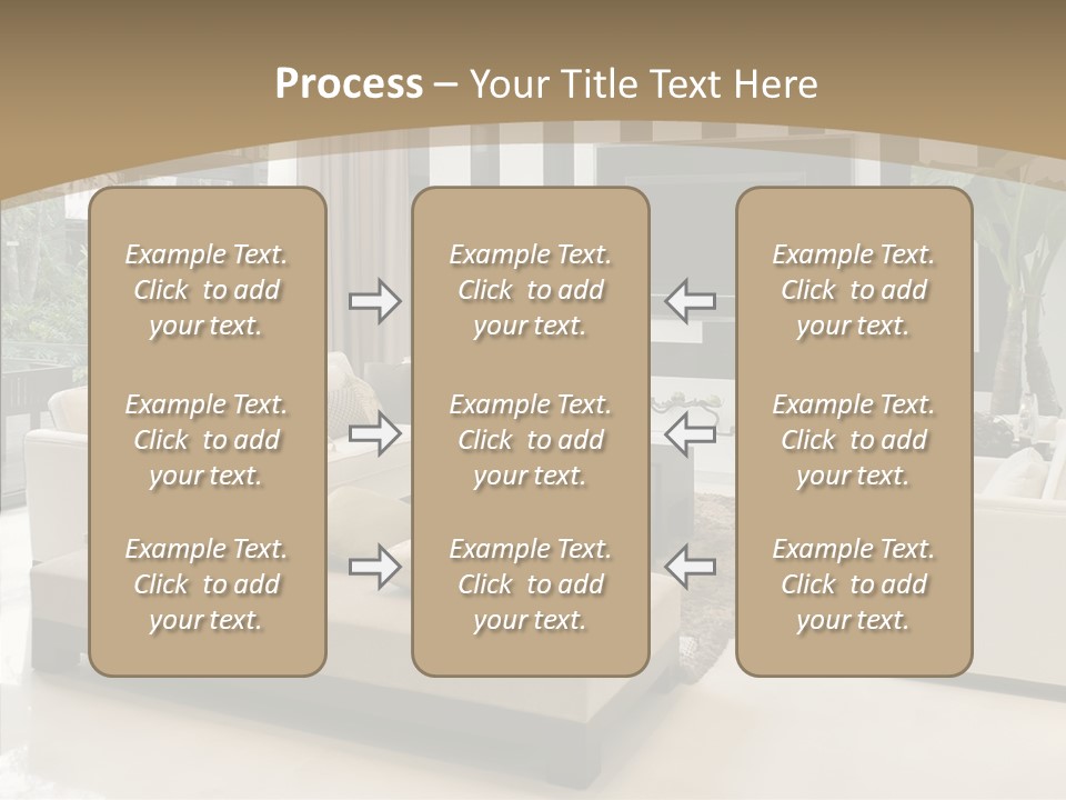 Red Lamp Comfort PowerPoint Template