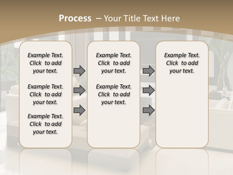 Red Lamp Comfort PowerPoint Template