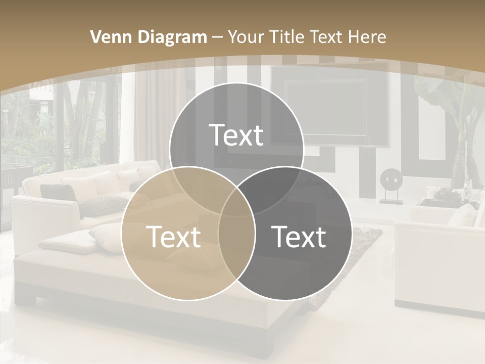 Red Lamp Comfort PowerPoint Template