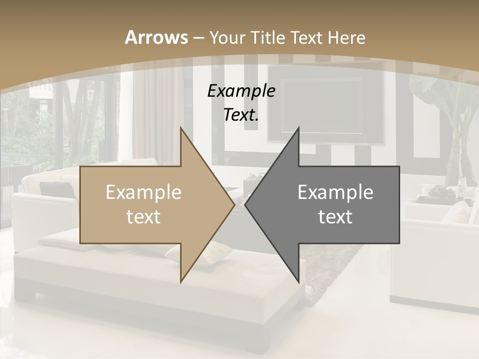 Red Lamp Comfort PowerPoint Template