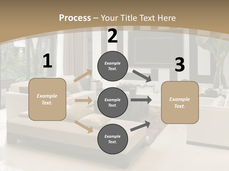 Red Lamp Comfort PowerPoint Template