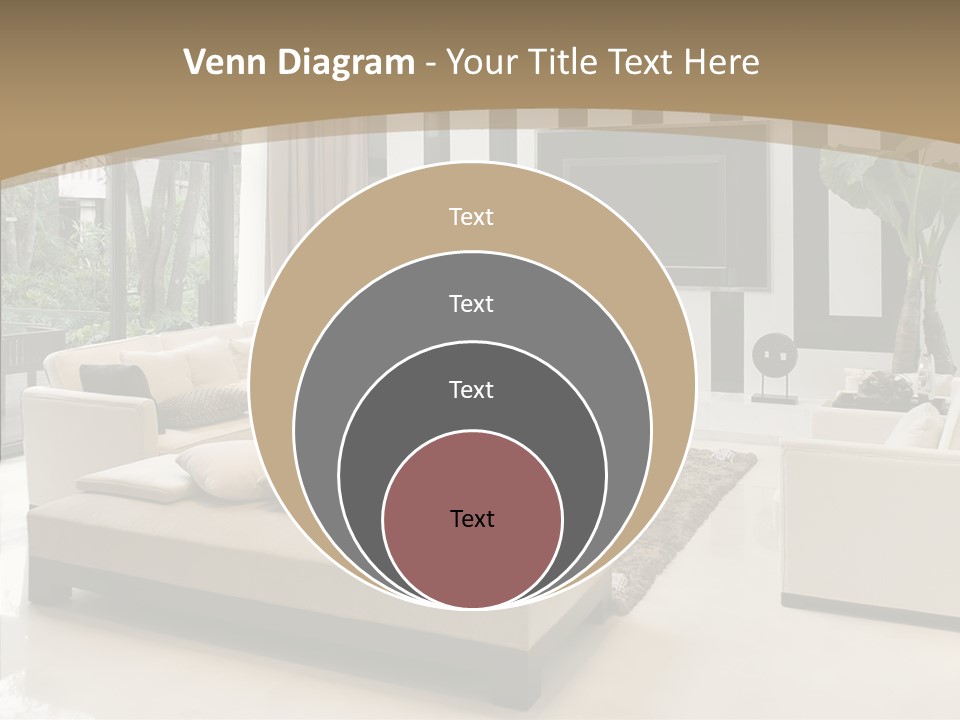Red Lamp Comfort PowerPoint Template