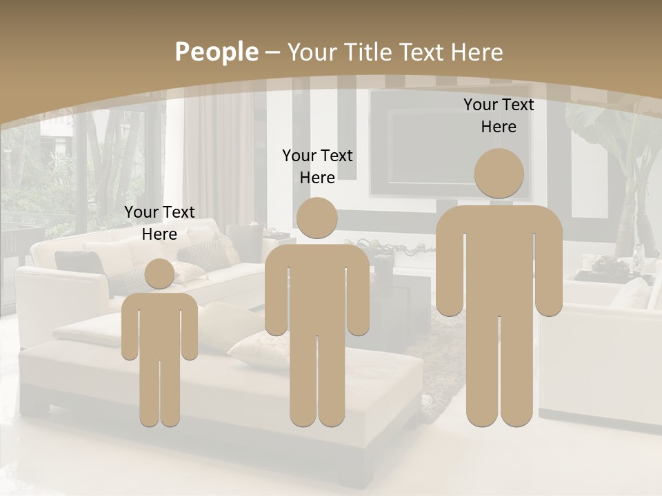 Red Lamp Comfort PowerPoint Template