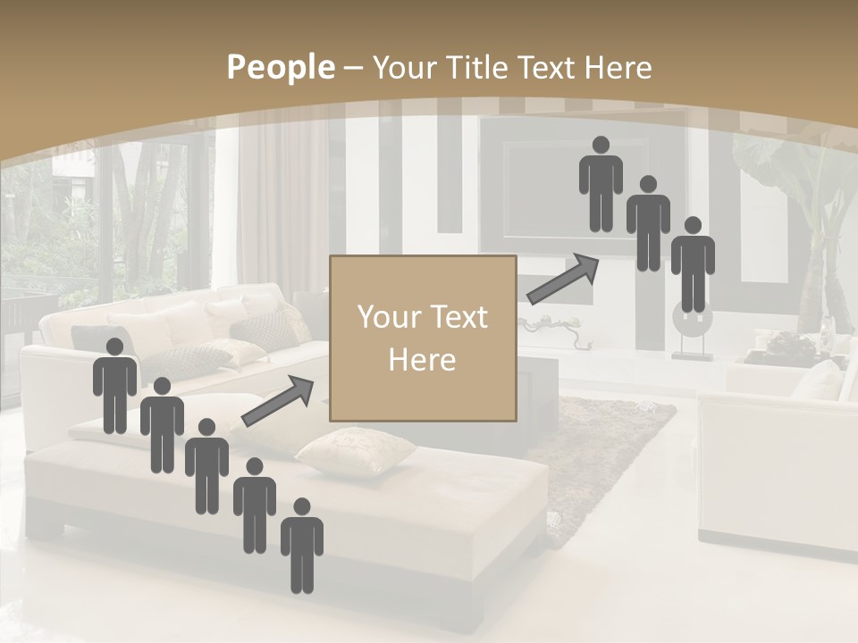 Red Lamp Comfort PowerPoint Template