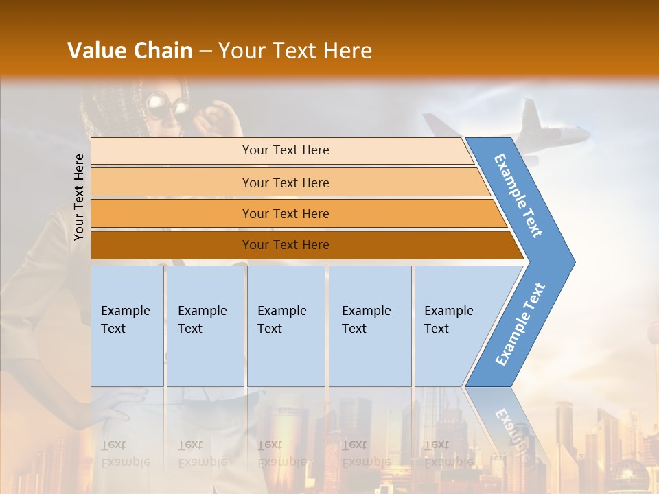 Building China Fashion PowerPoint Template