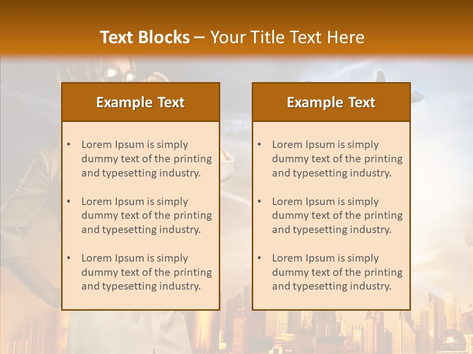 Building China Fashion PowerPoint Template