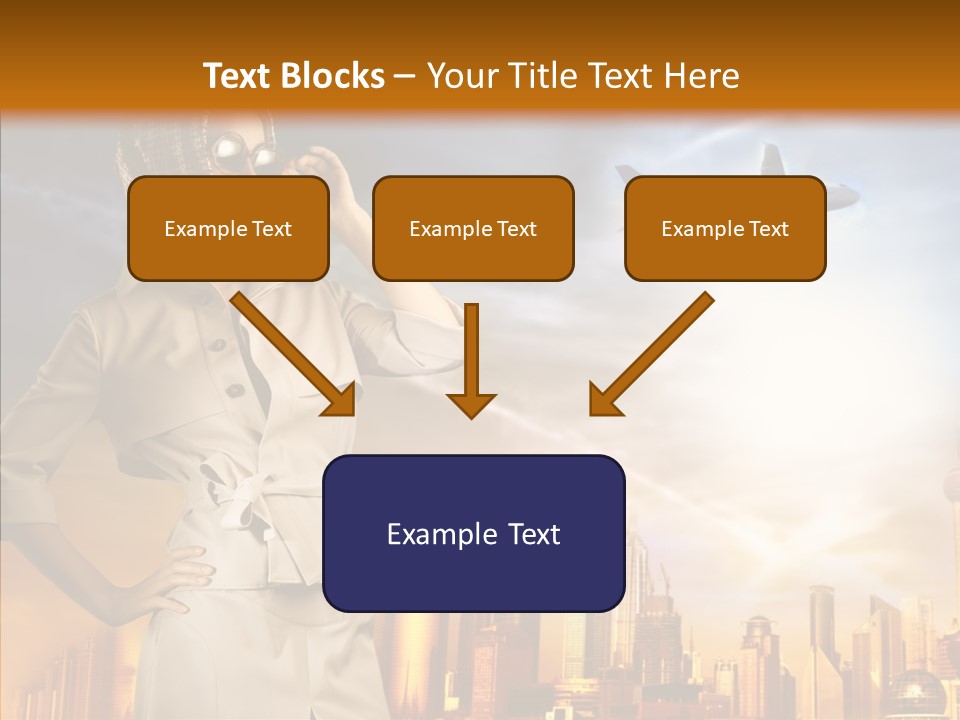 Building China Fashion PowerPoint Template