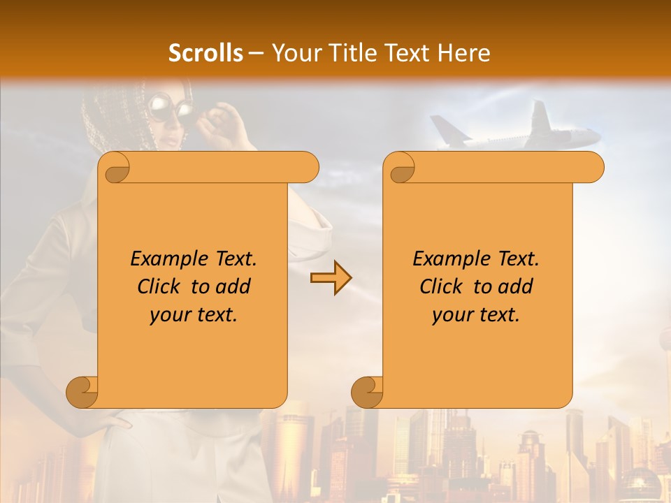 Building China Fashion PowerPoint Template