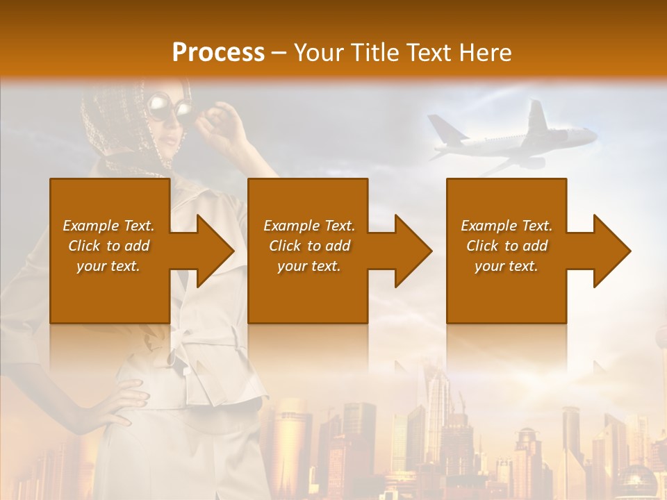 Building China Fashion PowerPoint Template