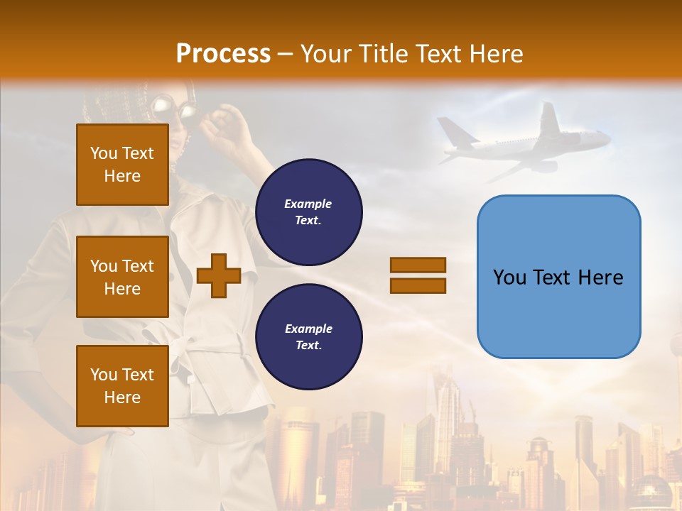 Building China Fashion PowerPoint Template
