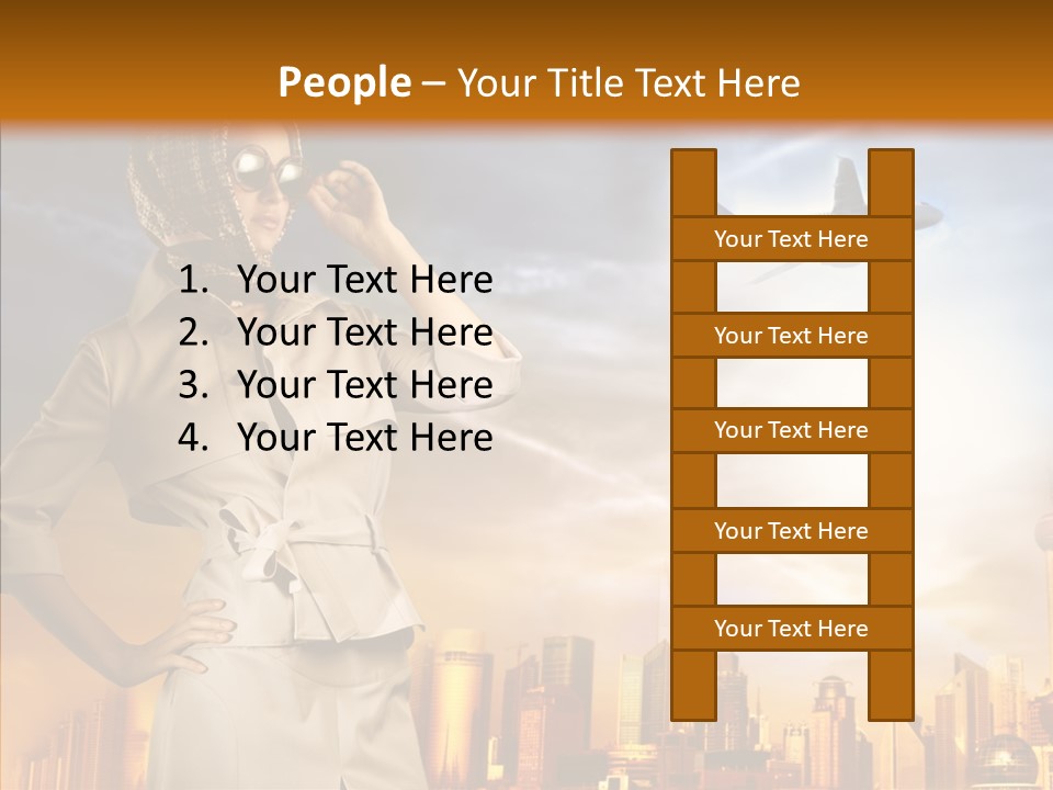 Building China Fashion PowerPoint Template
