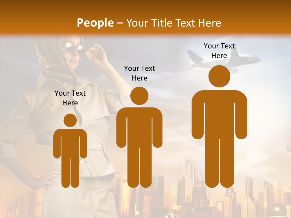 Building China Fashion PowerPoint Template