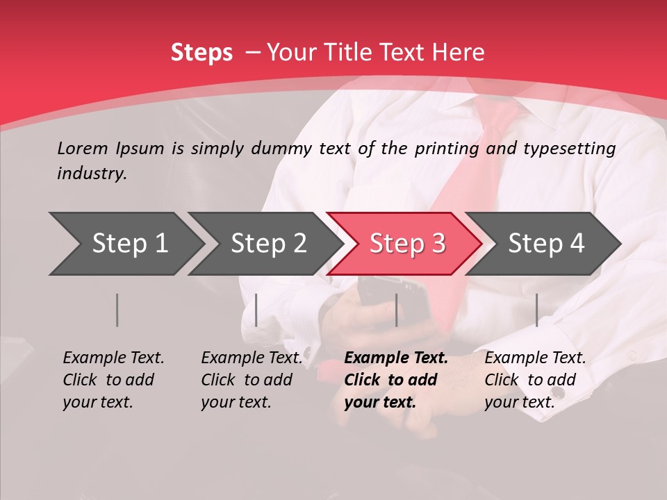 Suit House Relax PowerPoint Template