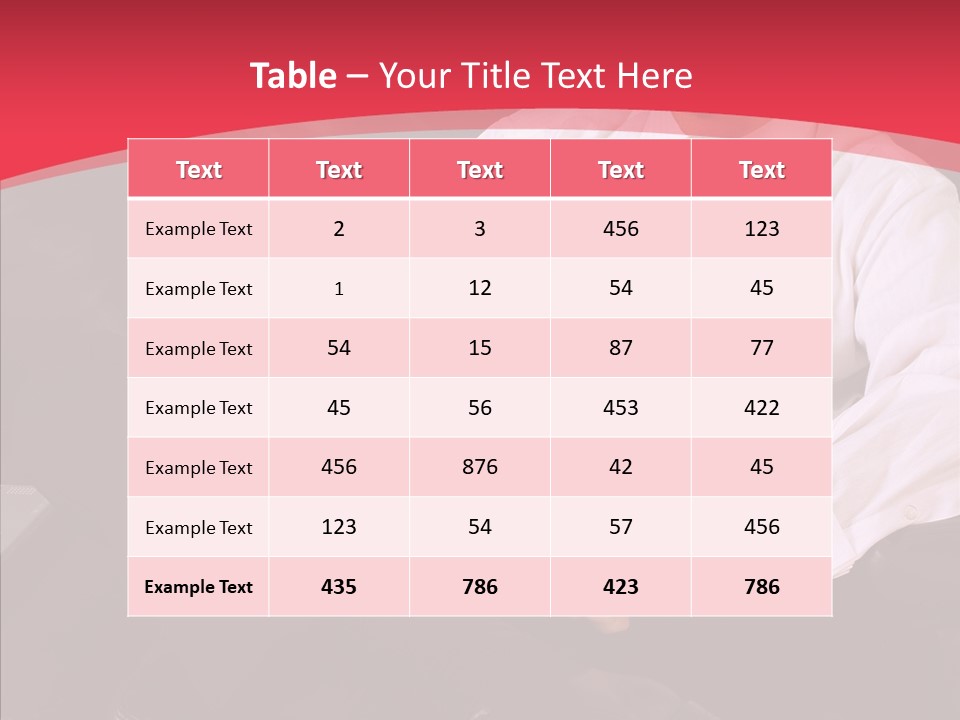 Suit House Relax PowerPoint Template