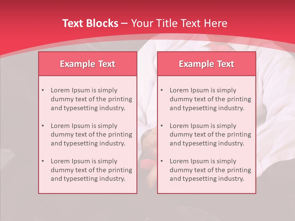 Suit House Relax PowerPoint Template