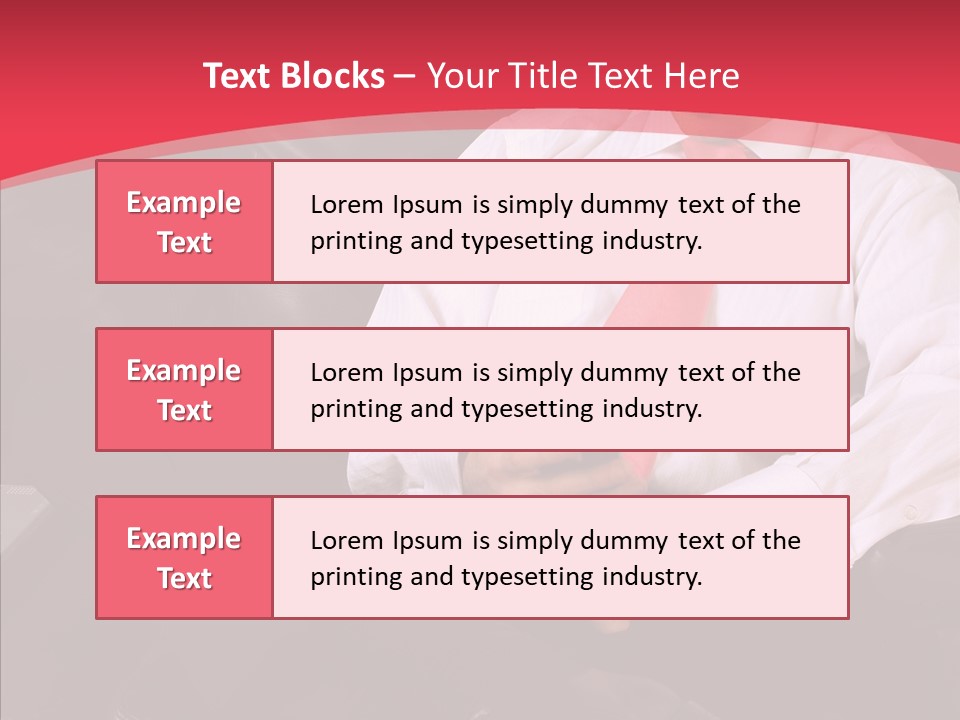 Suit House Relax PowerPoint Template