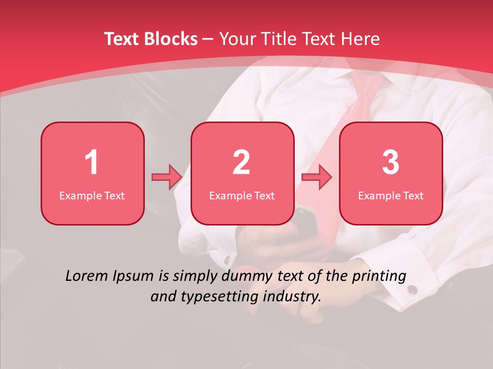 Suit House Relax PowerPoint Template