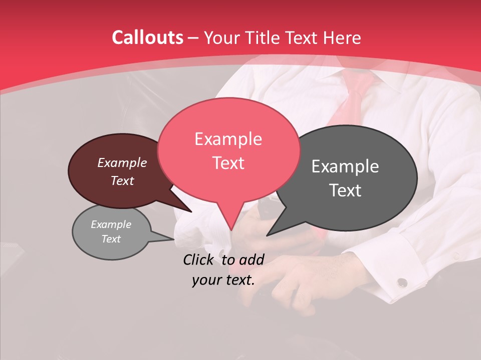 Suit House Relax PowerPoint Template