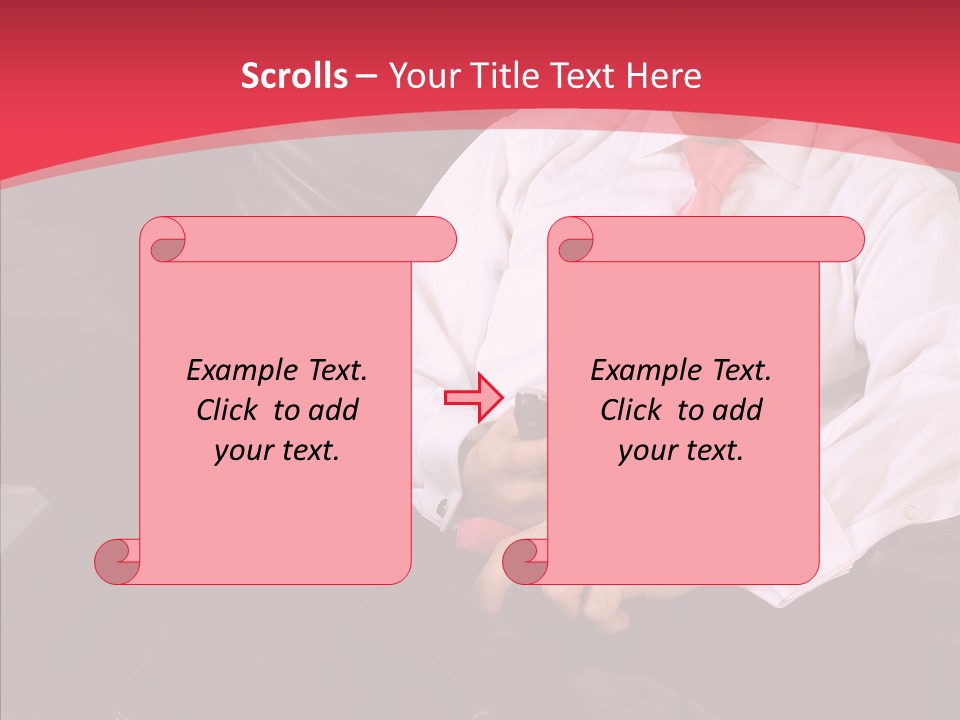 Suit House Relax PowerPoint Template