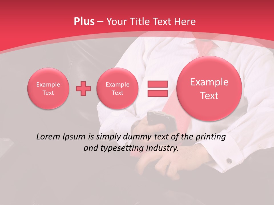 Suit House Relax PowerPoint Template