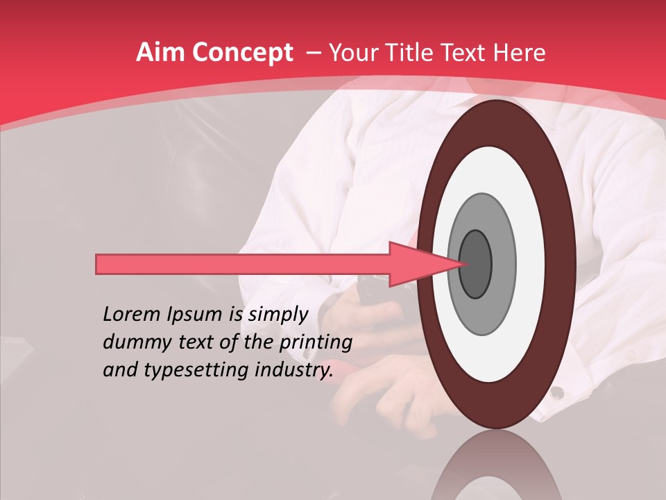 Suit House Relax PowerPoint Template