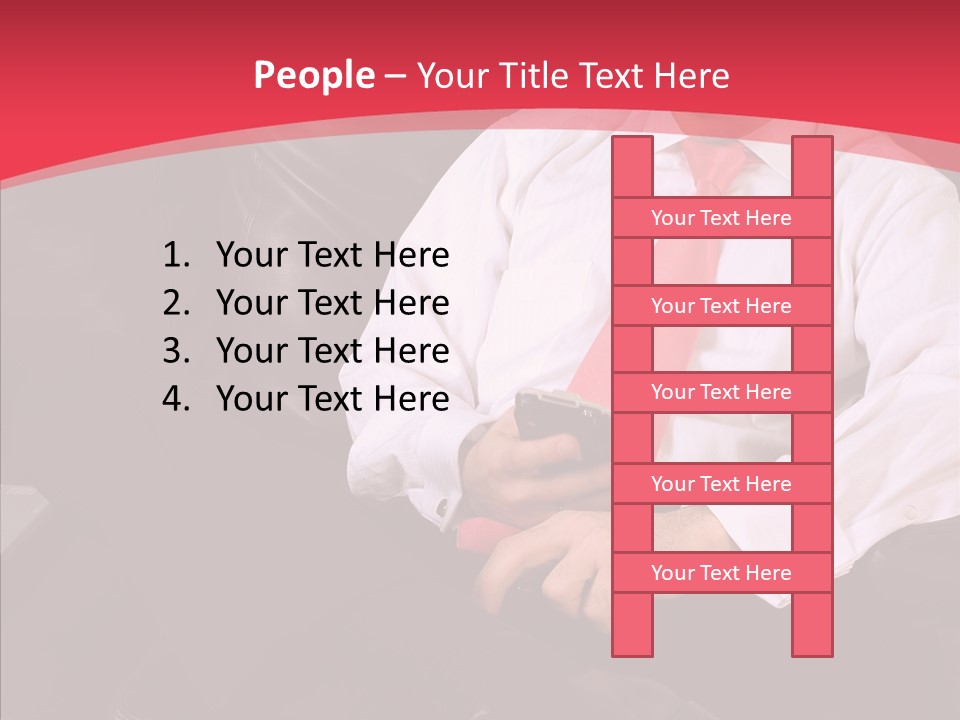 Suit House Relax PowerPoint Template