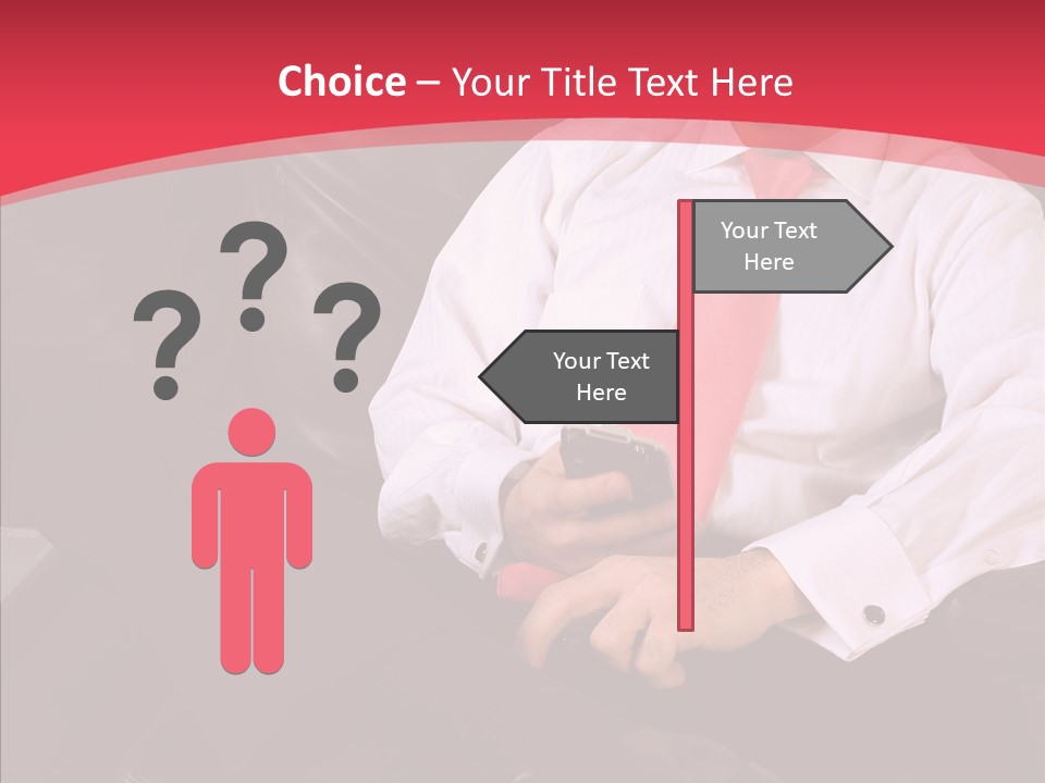 Suit House Relax PowerPoint Template