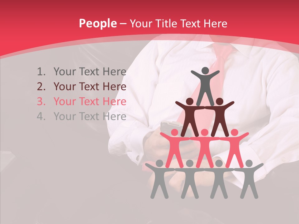 Suit House Relax PowerPoint Template