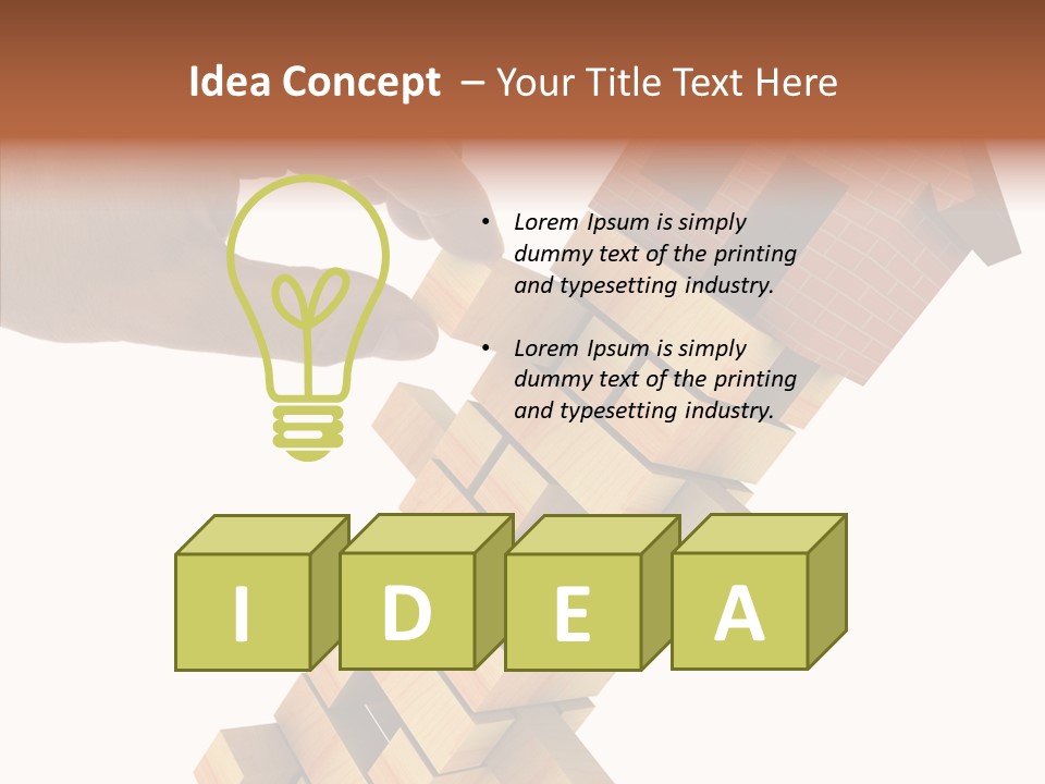 Realty Prices Instability PowerPoint Template