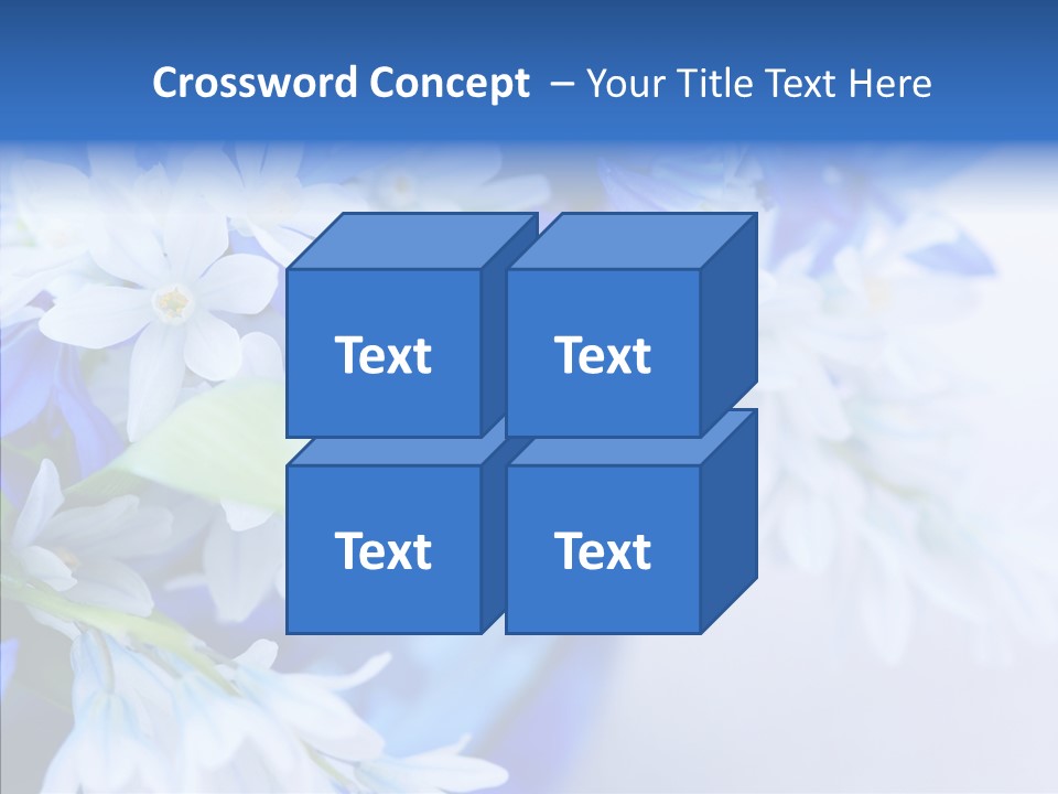 Bouquet Young Flora PowerPoint Template